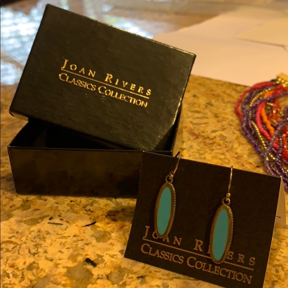 Blue earrings